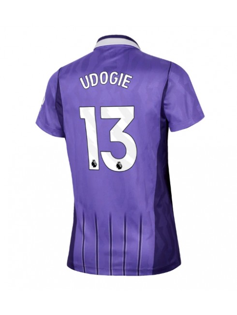 Zenske Futbalové oblečenie Tottenham Hotspur Destiny Udogie #13 2026-27 Krátky Rukáv - Tretina Zenske Futbalové oblečenie Tottenham Hotspur Destiny Udogie #13 2026-27 Krátky Rukáv - Tretina